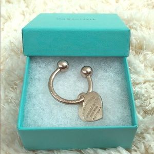 Tiffany & Co Heart Tag Key Ring
